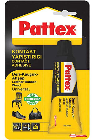 Pattex 1419315 Kontak Yapıştırıcı 50Gr (Deri Ahş)