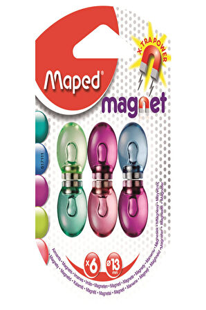 Maped 517111 Fancy Mıknatıs 6Lı