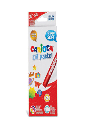 Carioca Yağlı Pastel Boya Kalemi 12Li 43277