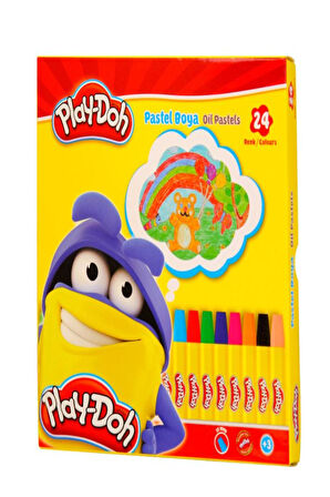 Play Doh Play Pa004 24 Renk Pastel Boya