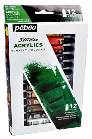 Pebeo Akrilik Boya 12 Ml 12 St 668200 666013