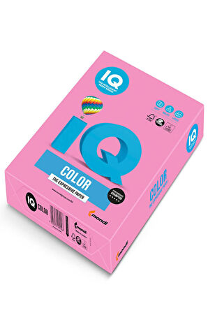 Iq A4 Fosforlu Renkli Kağıt 80/500 Pembe NE1353 NEOPI
