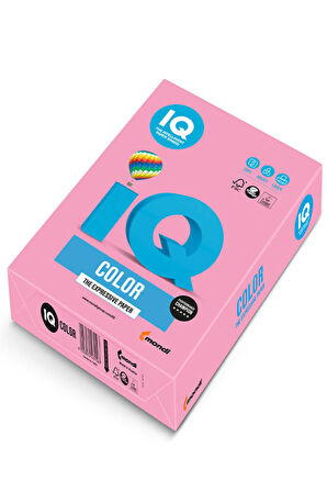 Iq A4 Renkli Fotokopi Kağıdı 80/500 Gül Açık NE1324 OPI74