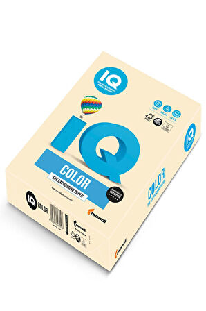Iq A4 Renkli Fotokopi Kağıdı 80/500 Krem Açık Ne1315 Cr20