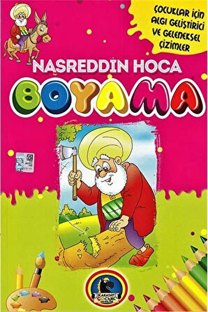 Karatay Nasreddin Hoca 128 Sf Faaliyet Boyama Kitabı