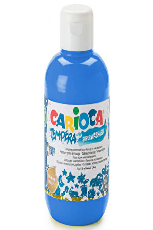 Carioca Tempera Suluboya Süper Yıkanabilir Mavi 250 Ml Ko024/05