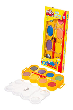 Play Doh Play Su005 8 Renk Jumbo Suluboya 40Mm