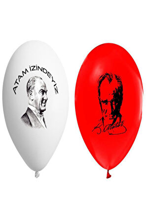 Erbay Baskılı Balon 100 Lü Atatürk