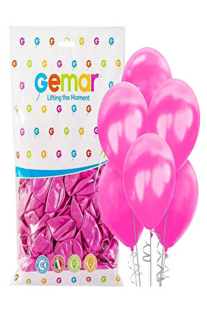 Erbay Gemar Gm110 Metalik Balon İthal 100Lü_ Rose 33