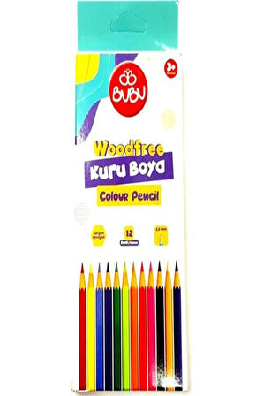 Bu Bu Woodfree Kuruboya Tam Boy 12 Renk Bubu Kur001