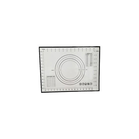 AKILLIELMA-KRD HOME SİLİKON HAMUR MATI KRD-5612 SİYAH 40X30