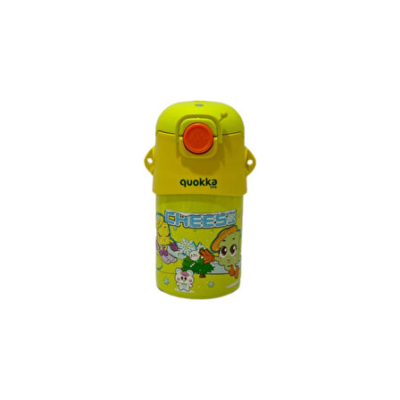 TAROS MATARA 500 ML SARI LİFE FİGÜRLÜ ANIMALS ÇELİK