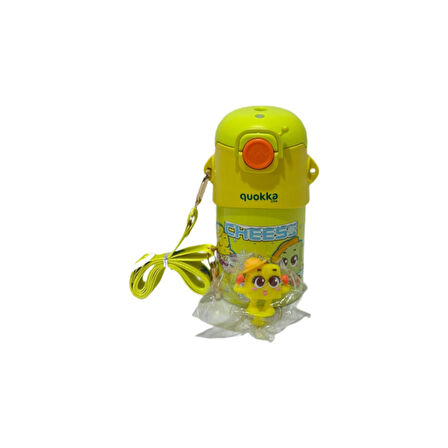 TAROS MATARA 500 ML SARI LİFE FİGÜRLÜ ANIMALS ÇELİK