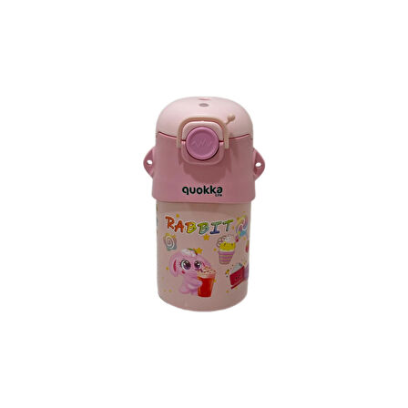 TAROS MATARA 500 ML PEMBE LİFE FİGÜRLÜ ANIMALS ÇELİK
