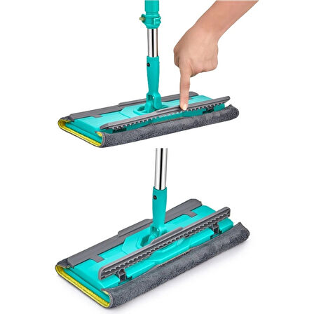 AKILLIELMA SİLLGECH EH-338 MİKROFİBER YENGEÇ MOP TEMİZLİK SETİ