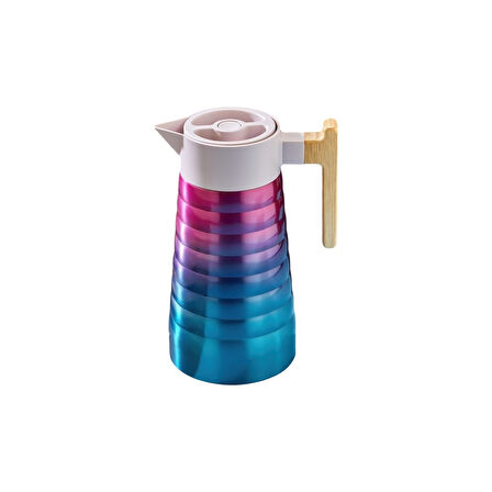 AKILLIELMA-COOKER 2L ÇELİK TERMOS CKR2097 PEMBE MAVİ