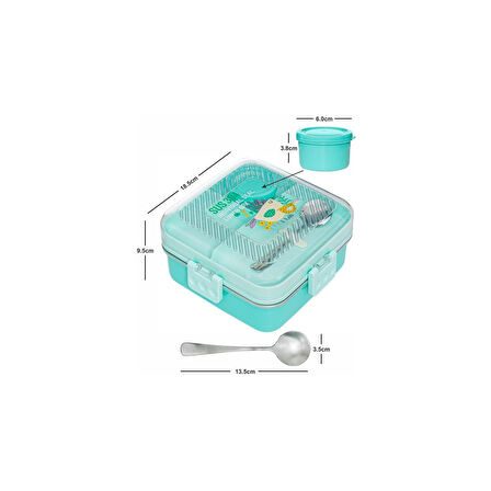 AKILLIELMA-LAXSON BESLENME KABI ÇELİK İTHAL SEAL 97119 YEŞİL 1196