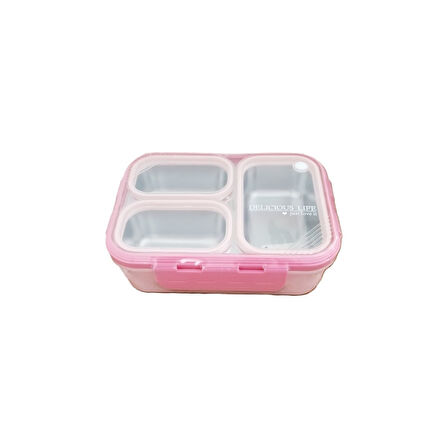 AKILLIELMA-LAXSON BESLENME KABI ÇELİK İTHAL DELİCİOUS PEMBE 97097 0977