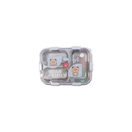 AKILLIELMA -LAXSON BESLENME KABI ÇELİK İTHAL BEAR FAMİLY TURKUAZ 97088 0885
