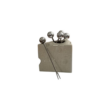 AKILLIELMA-KRD HOME MEYVE ÇATALI KRD-5034 BEYAZ