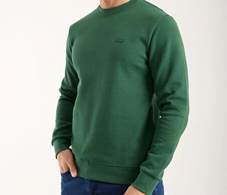 LACOSTE BİSİKLET YAKA REGULAR FİT NEFTİ PARİS ARMA