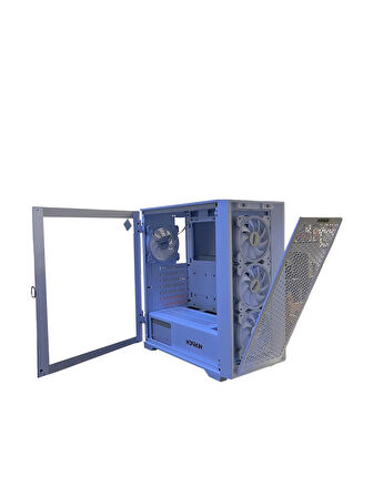 DARYUN Nirsa Pro 4x120MM Argb Fanlı Beyaz Gaming Bilgisayar Kasası