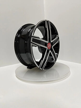 6.5X15 5X98 15256 NAPOLI ET35 58.1 BLACK DIAMOND