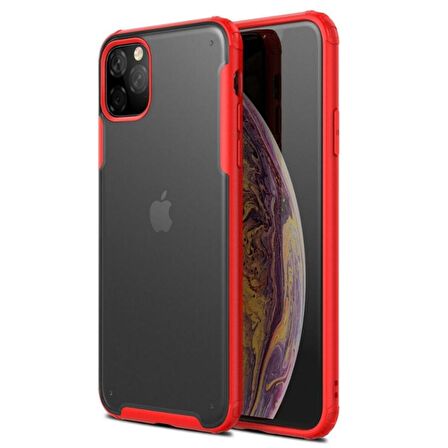 Smcase iPhone 12 Pro Kılıf Vonk Hibrit Silikon  Tam Kapatan Ekran Koruyucu