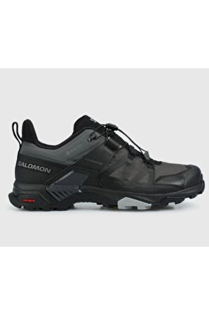 Salomon Erkek Gri Siyah X ULTRA 4 GTX GORETEX SPOR AYAKKABI VO413851 