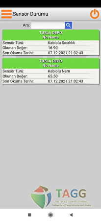 Isı ve Nem Takip Cihazı – Soğuk Hava Deposu & Sistem Odası İçin Alarm ve Uzaktan İzleme – Kablolu Sensör