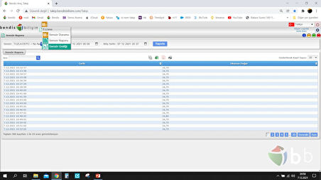 Isı ve Nem Takip Cihazı – Soğuk Hava Deposu & Sistem Odası İçin Alarm ve Uzaktan İzleme – Kablolu Sensör