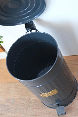 Yıldıray Metal 30 Litrelik Çöp Kovası