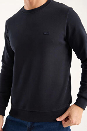 LACOSTE BİSİKLET YAKA REGULAR FİT LACİVERT PARİS ARMA