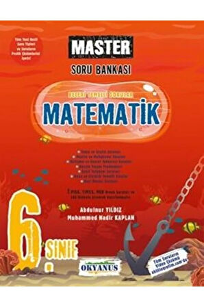 Okyanus Yayınları 6. Sınıf Matematik Master Soru Bankası