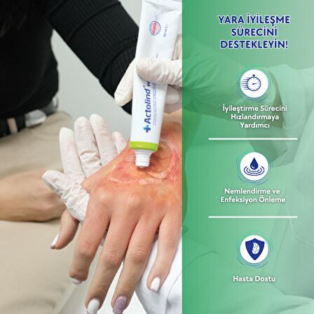 30 ml Yara İyileştirme Jeli + 500 ml Yara İyileştirme Solüsyonu + Actomins Woun-Vit  | 3'lü Set