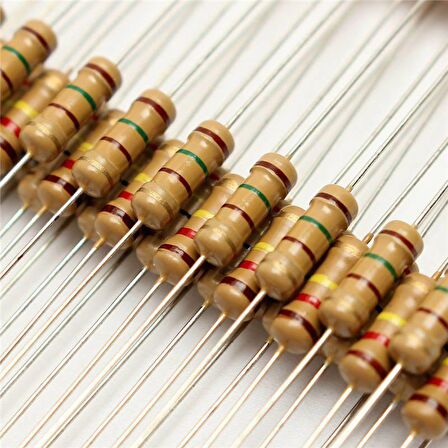 1/2W 10M Ohm karbon film direnç x 10 adet  (rf081)