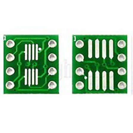 SMD/DIP Çevirici (SOIC08 -SOP8)  x 1 adet  (rf031)