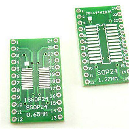 SMD/DIP Çevirici ( SOIC24-TSOP24) x 1 adet  (rf031)