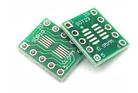 SMD/DIP Çevirici (Sot23 msop10)  x 1 Adet  (rf031)