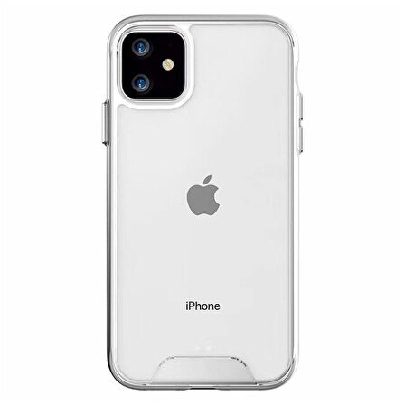 Smcase iPhone 12 Pro Max Kılıf Gard Sert Silikon  Nano Ekran Koruyucu