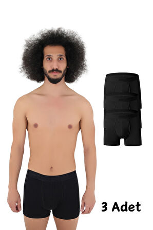 Erkek Boxer Likralı 6'lı Premium Paket