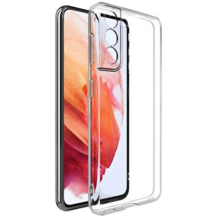 Smcase Samsung Galaxy S21 Plus 5G Kılıf Lüks Kamera Korumalı Silikon
