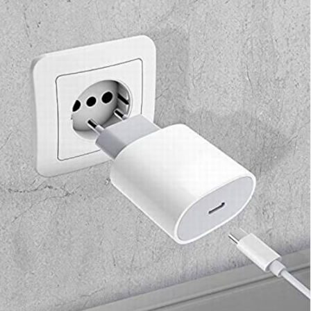 Apple MHJE3TU/A 20W 3400 mAh Şarj Aleti Cihazı(Hızlı Şarj Desteği + Oto Şarj kesme + MFI Sertifikalı