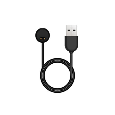 mi band 5 Uyumlu Siyah renk şarj aleti kablosuz şarj cihazı(Otomatik sarj Kesme + Hızlı Şarj Desteği