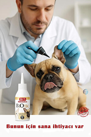 - Kedi ve Köpekler için Biotic Kulak Temizleme Losyonu 100 ML