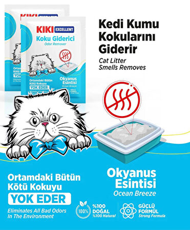 - Kedi Kumu Koku Giderici  - 25gr Okyanus Kokulu