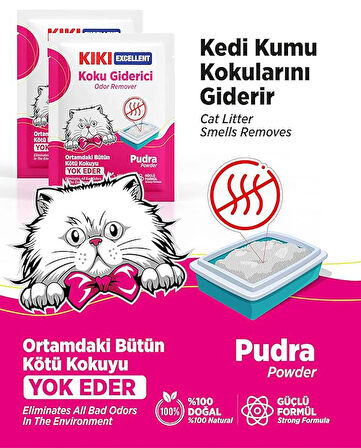 - Kedi Kumu Koku Giderici  - 25gr Pudra Kokulu