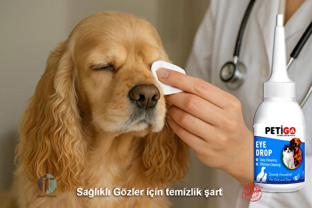 - Kedi ve Köpekler için Göz Yaşı Lekesi Temizleme Solüsyonu - 50ml