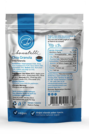 Chıa Granola 300 G