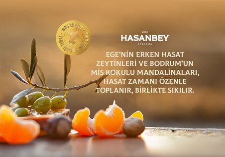 Mandalina Aromalı Erken Hasat Zeytinyağı 250 Ml